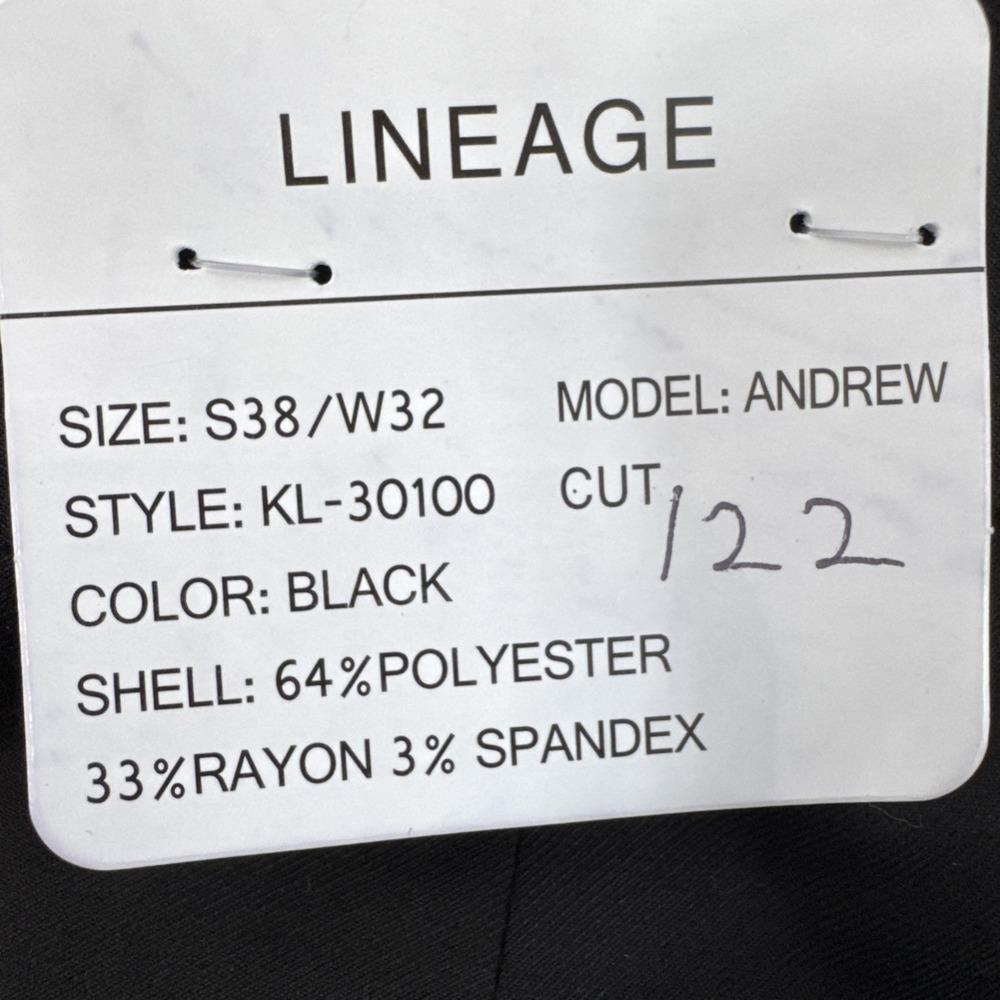 Lineage Dress Pants Black S38/W32